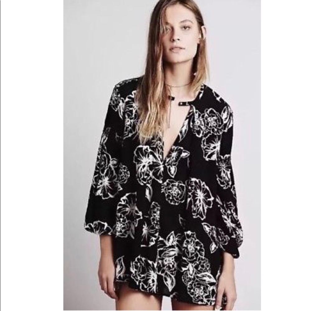 Free People Tree Swing Tunic Dress
